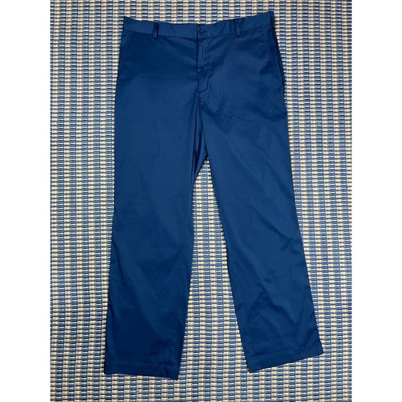 Nike Pants Nike Golf Dri Fit Tech Pants Mens 36x32 Blue Flat Front